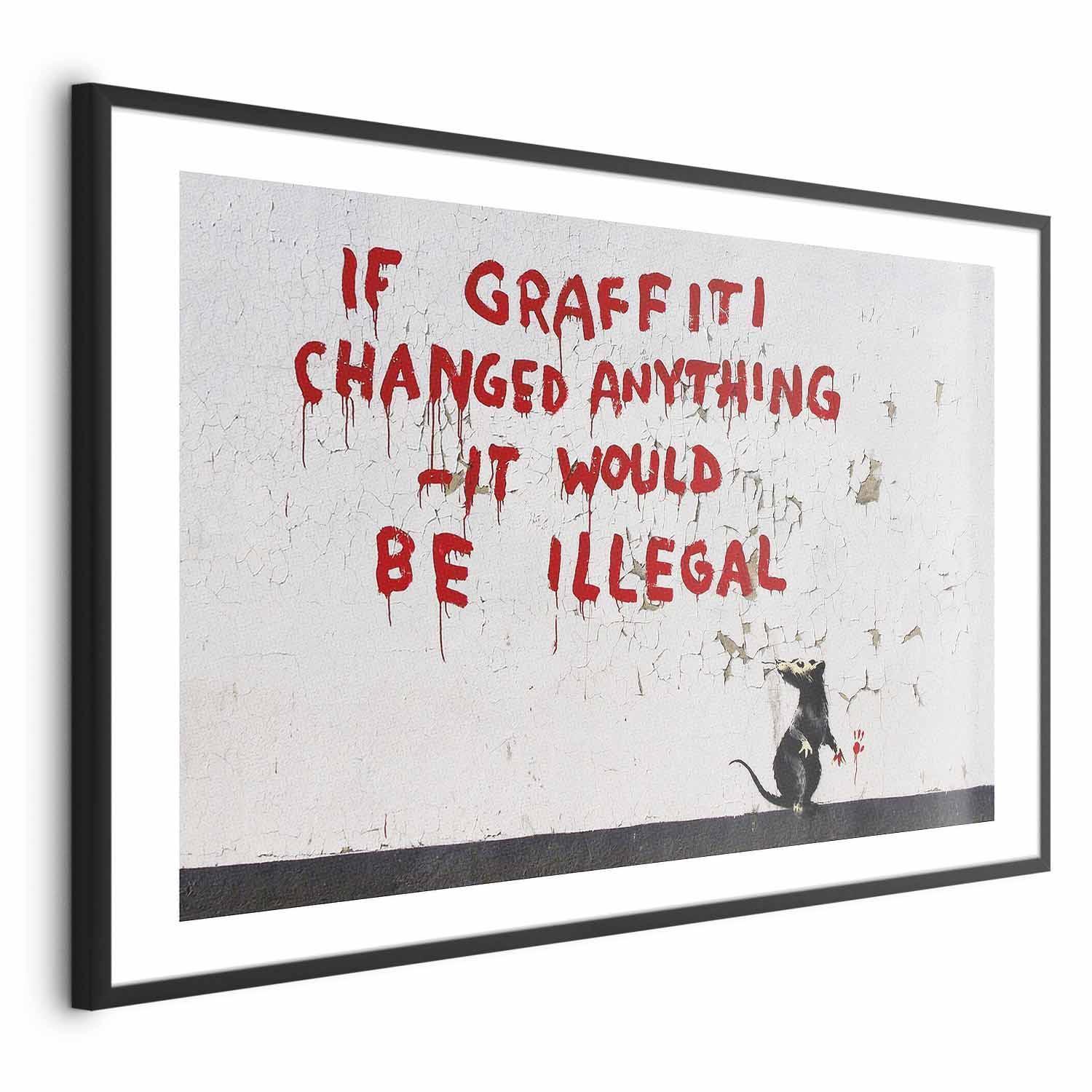 Poster - Graffiti Quote