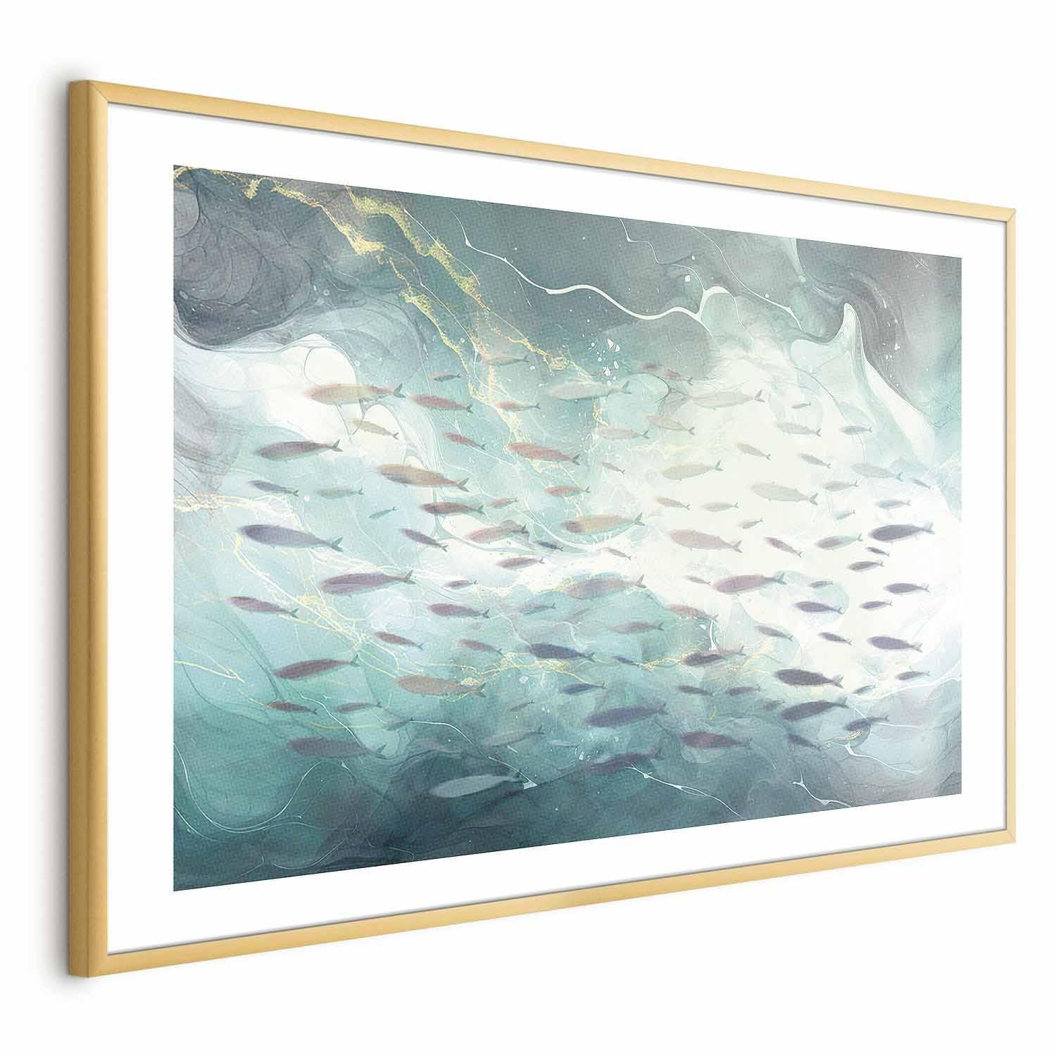 Poster - School of Small Fish