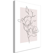 Tableau - Creamy Magnolia (1 Part) Vertical