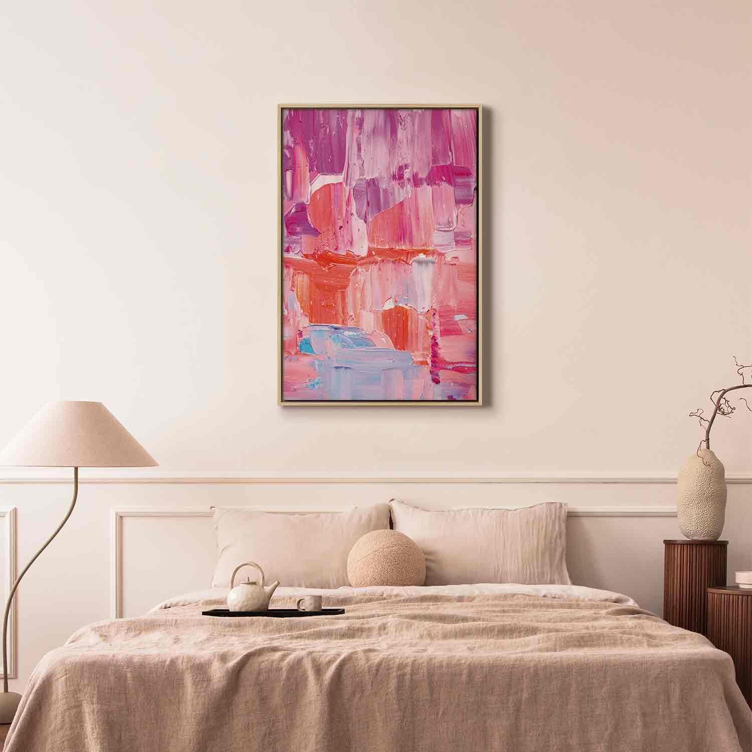 Tableau - Colorful Contrasts - Energetic Color Transitions in Shades of Pink