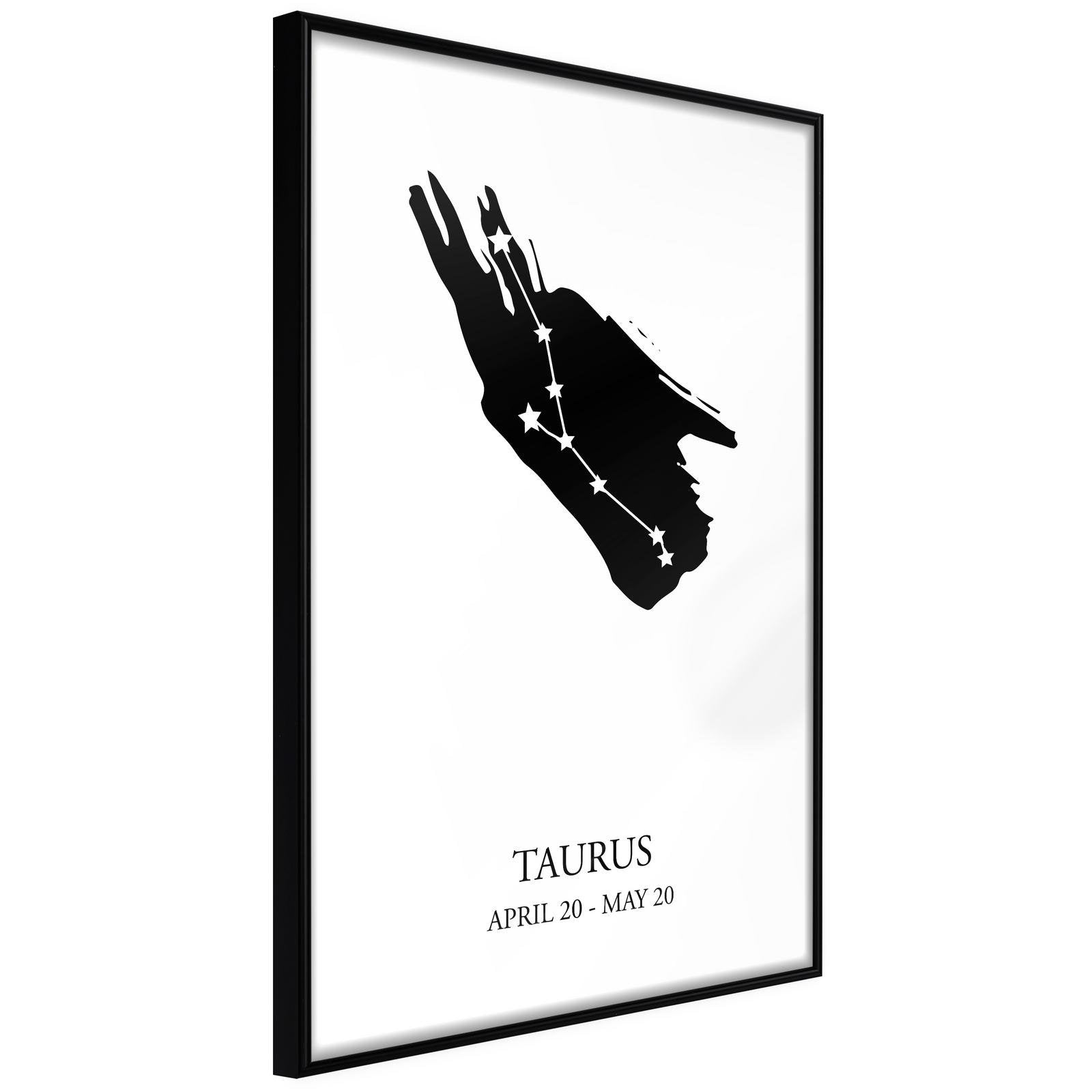 Poster Taureau - Signe du zodiaque