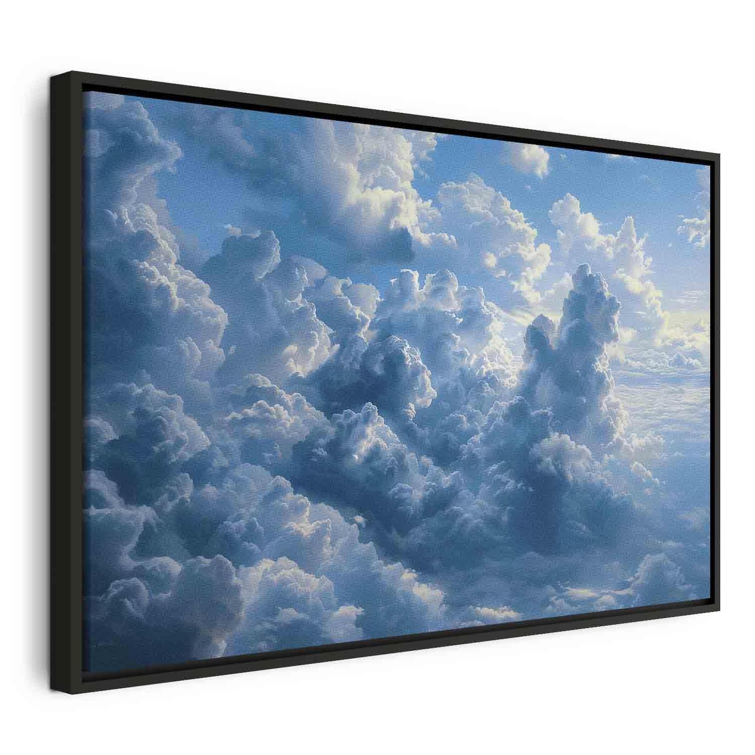 Tableau - Ocean in the Air: Waving Clouds Reflecting Morning Light