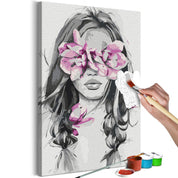 Peinture par numéros - Flowers On Eyes