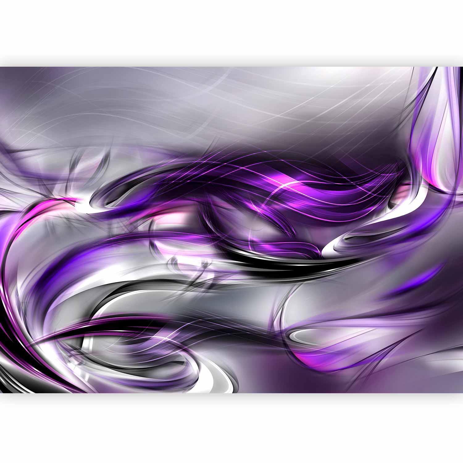 Papier peint - Purple Swirls