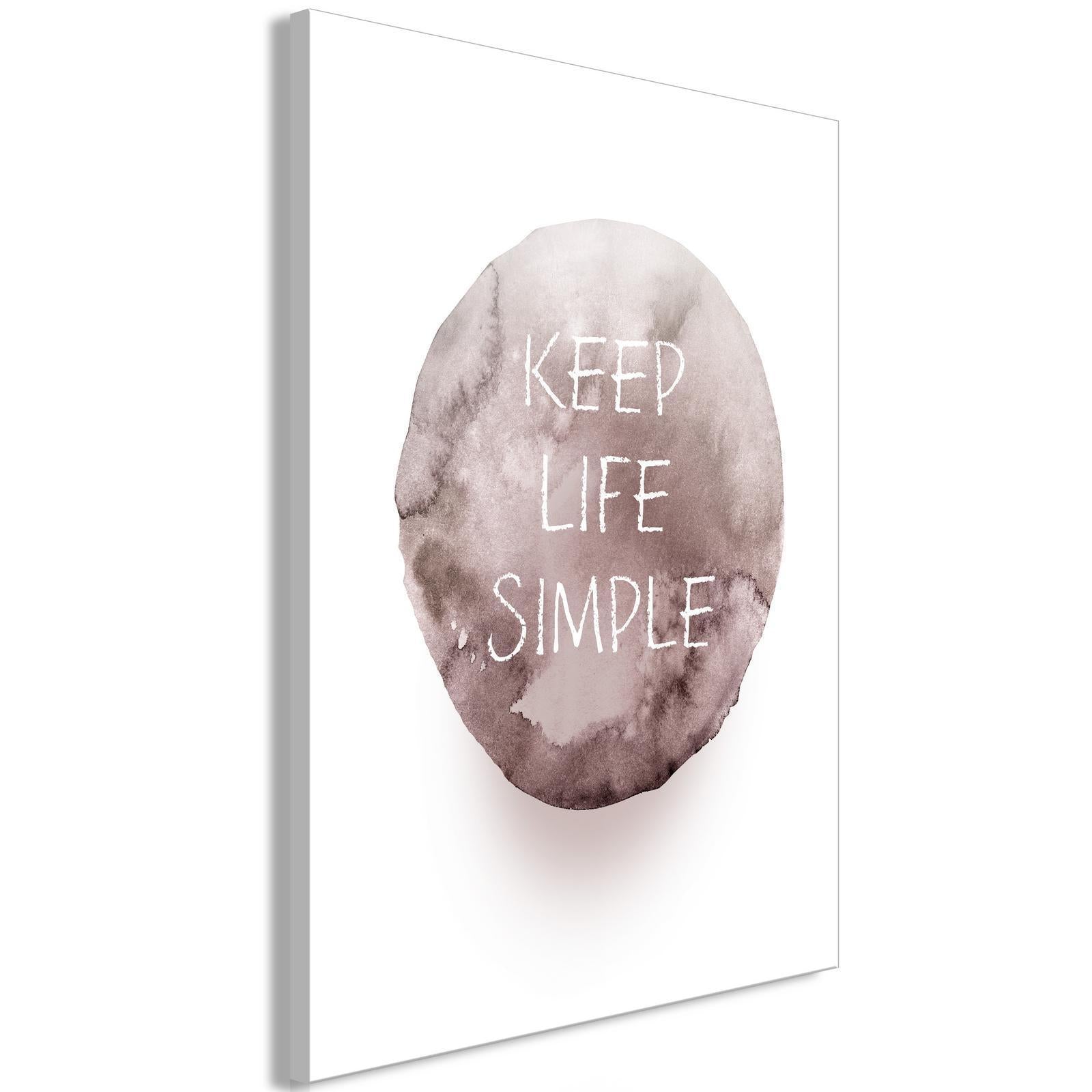 Tableau - Keep Life Simple (1 Part) Vertical