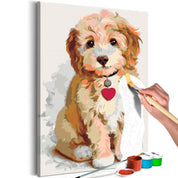 Peinture par numéros - Dog (Puppy)