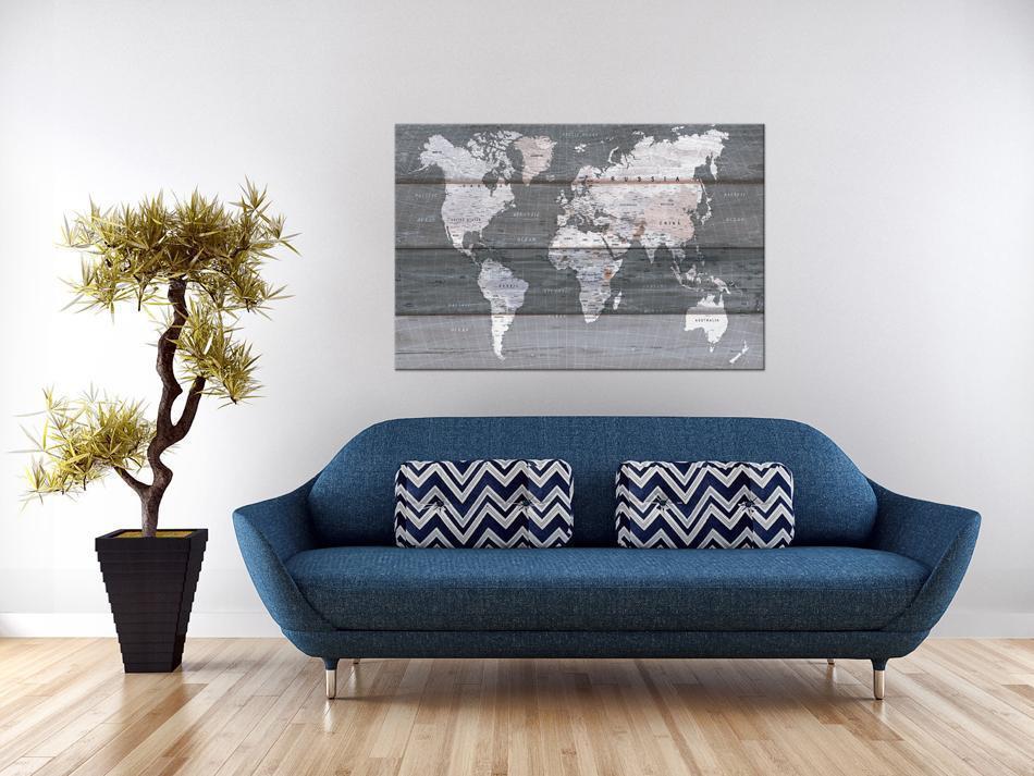Tableau en liège - Grey Earth