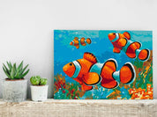 Peinture par numéros - Gold Fishes