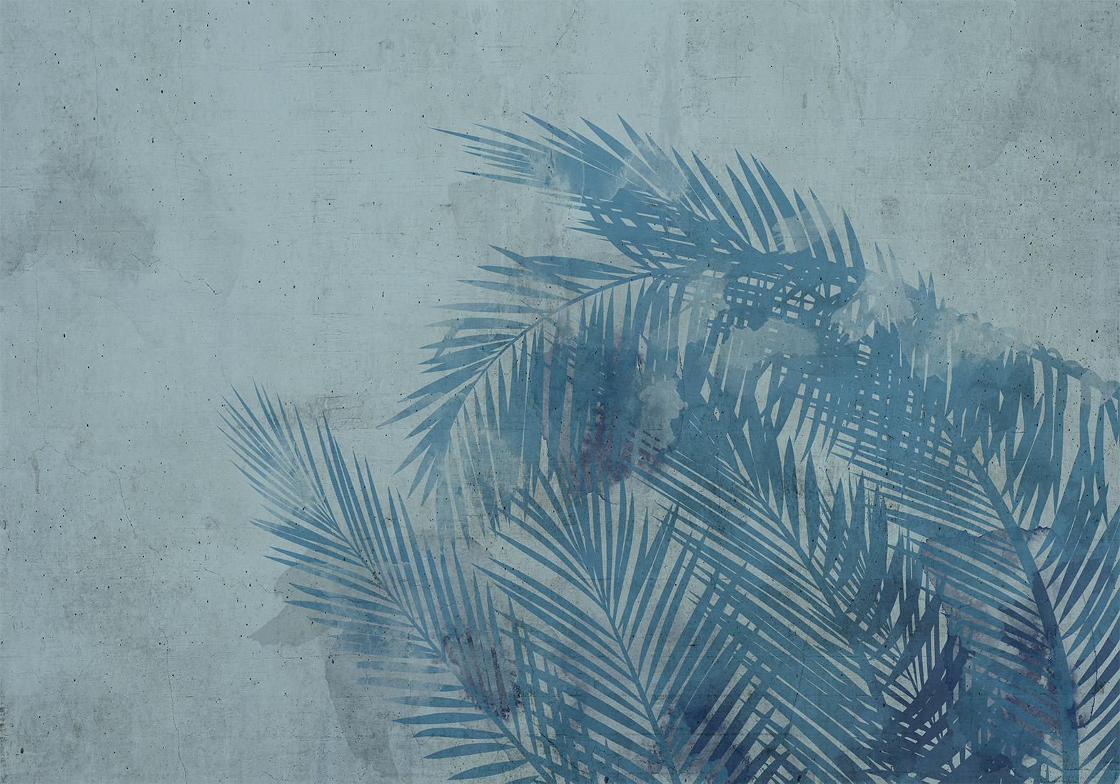 Papier peint - Palm Trees in Blue