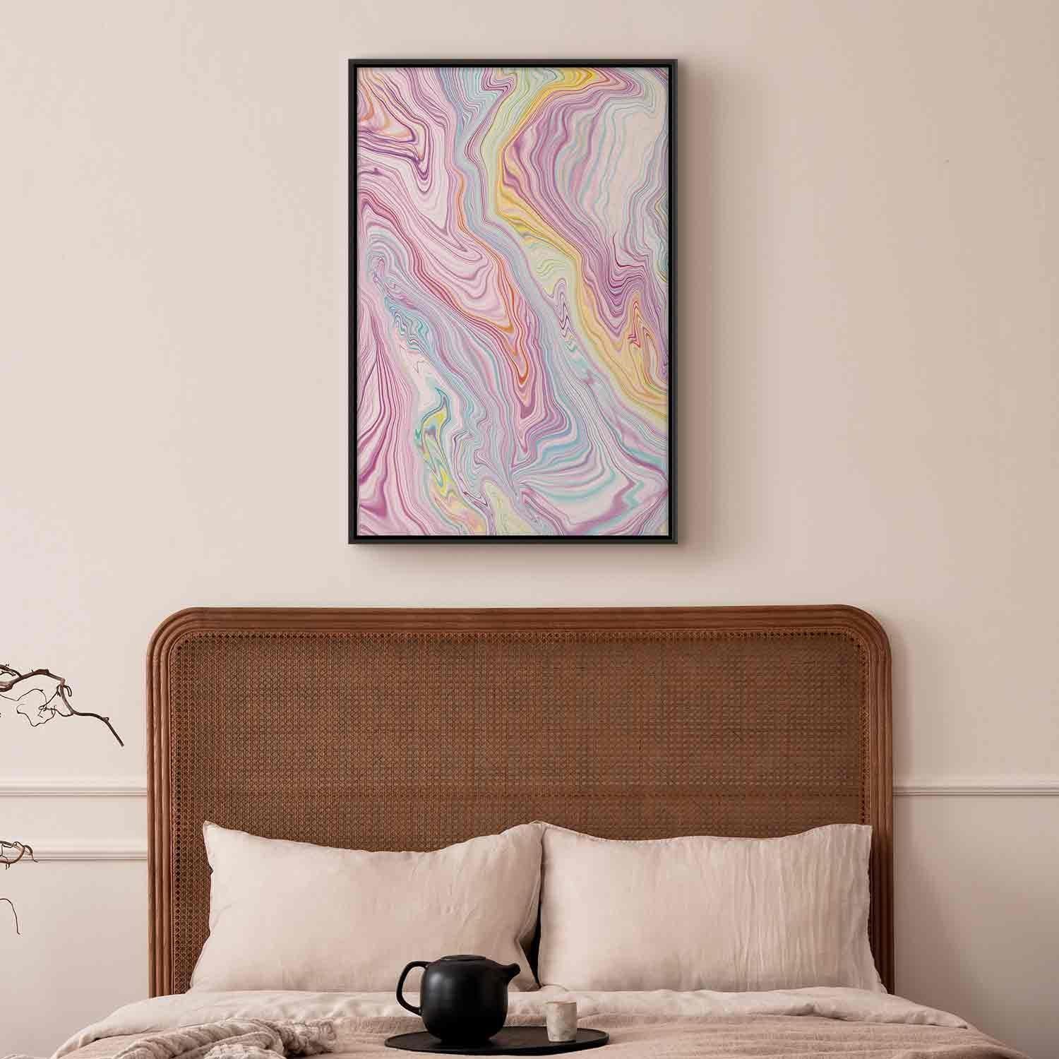 Tableau - Colorful Dream - Abstract Shapes in Pastel Colors