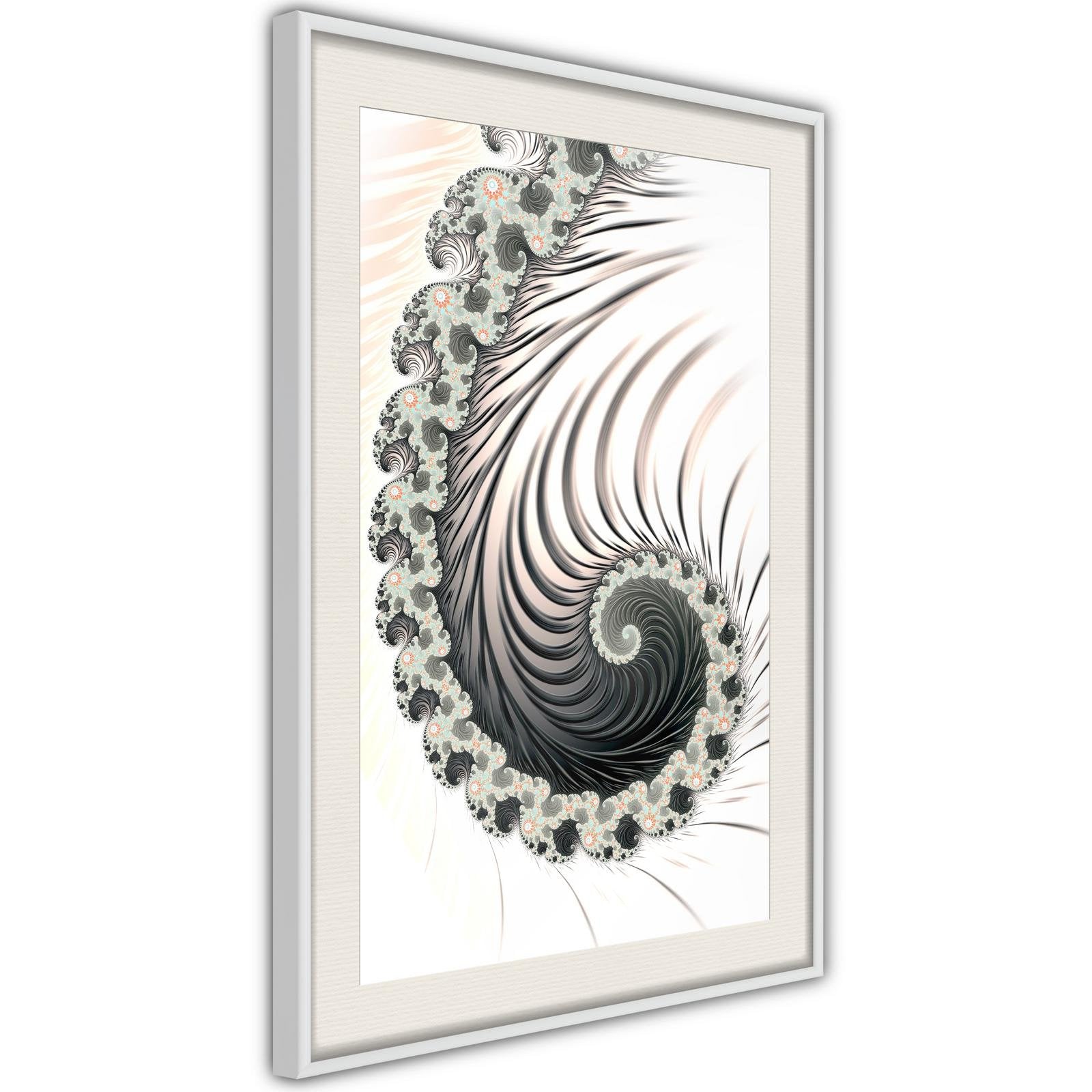 Poster Spiral Fractale