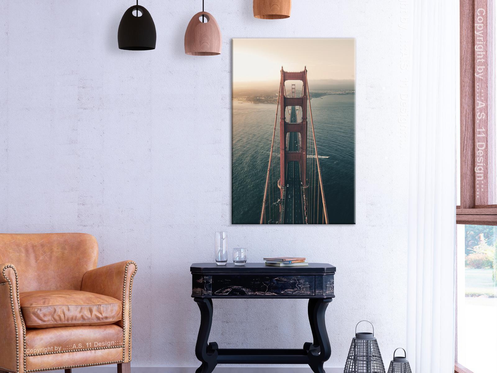 Tableau - Golden Gate Bridge (1 Part) Vertical