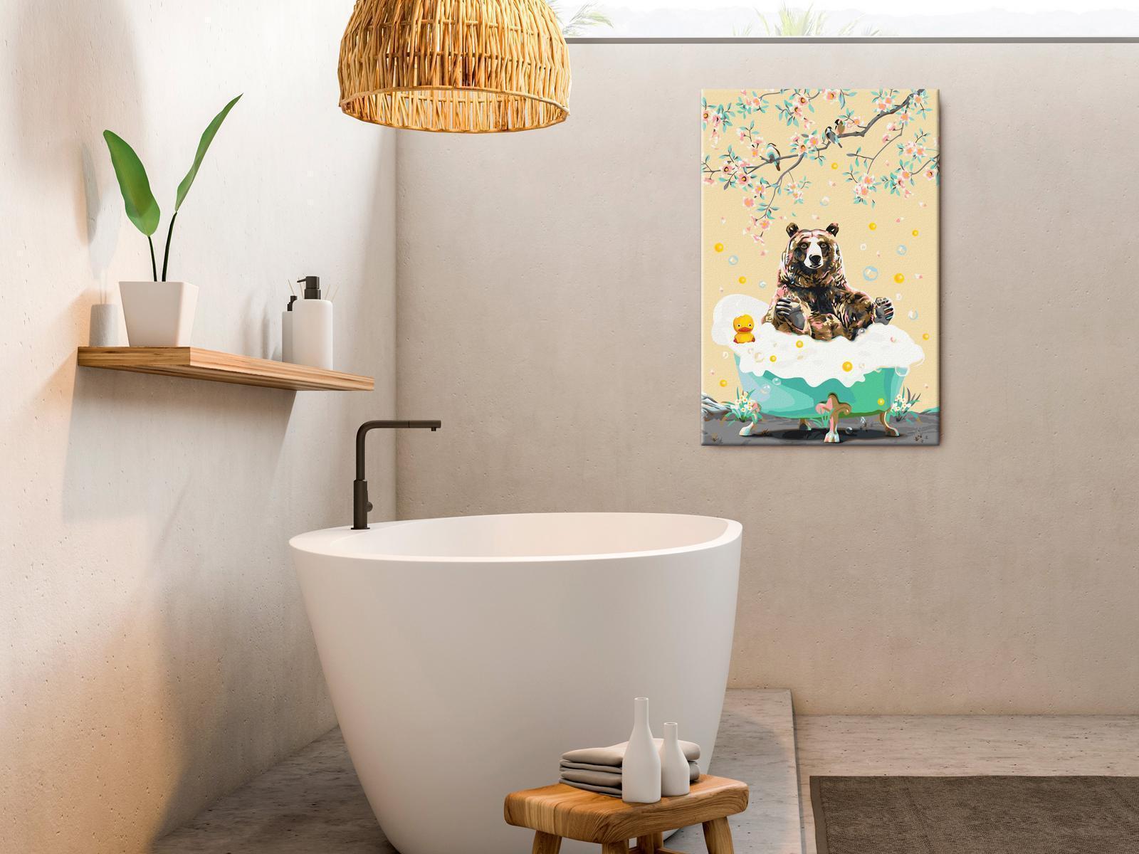 Peinture par numéros - Bathing Bear