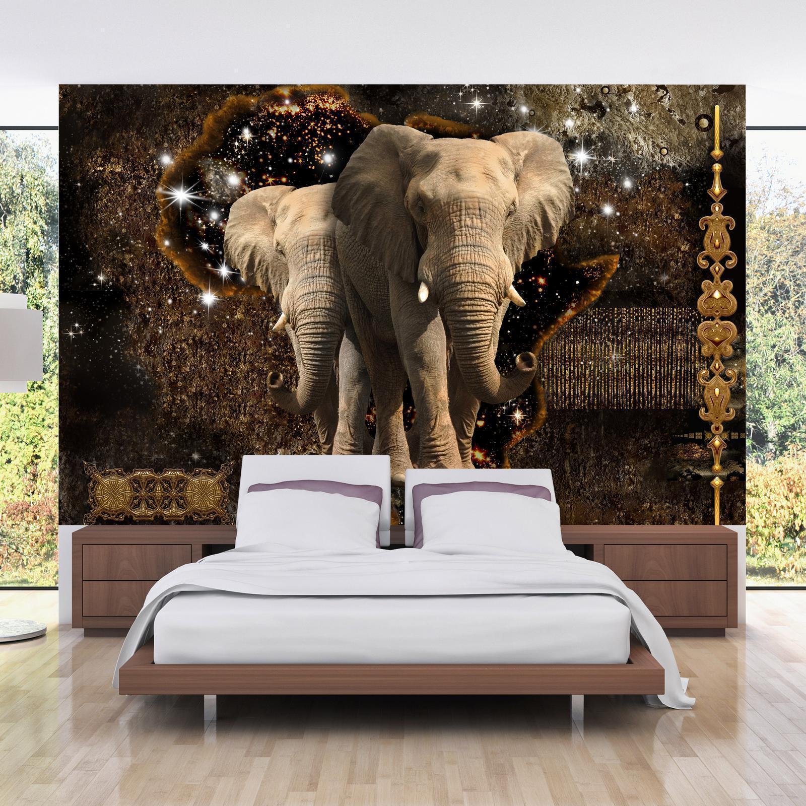 Papier peint - Brown Elephants