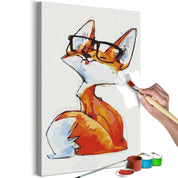 Peinture par numéros - Eyeglass Fox