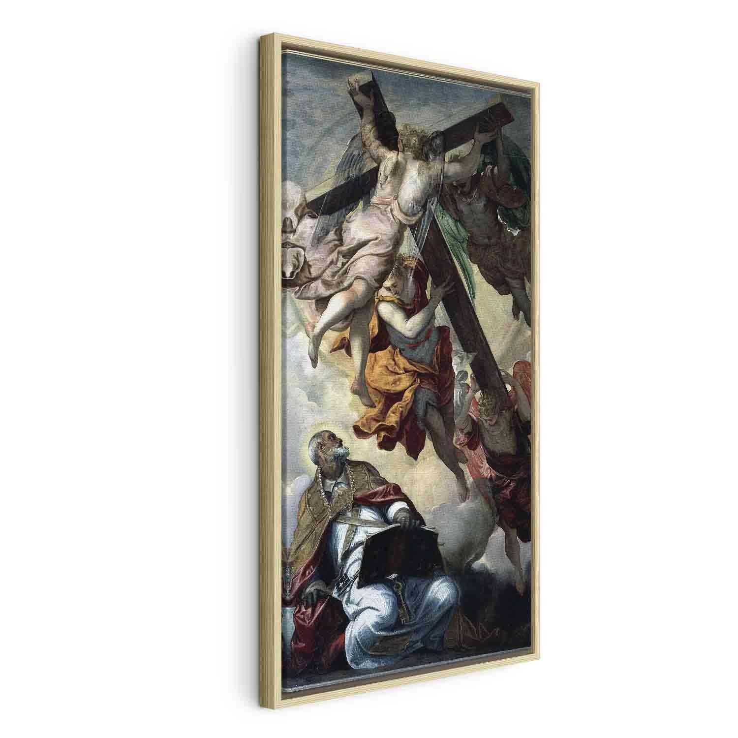 Tableau - Apparition of the Cross to St Peter (Tintoretto )