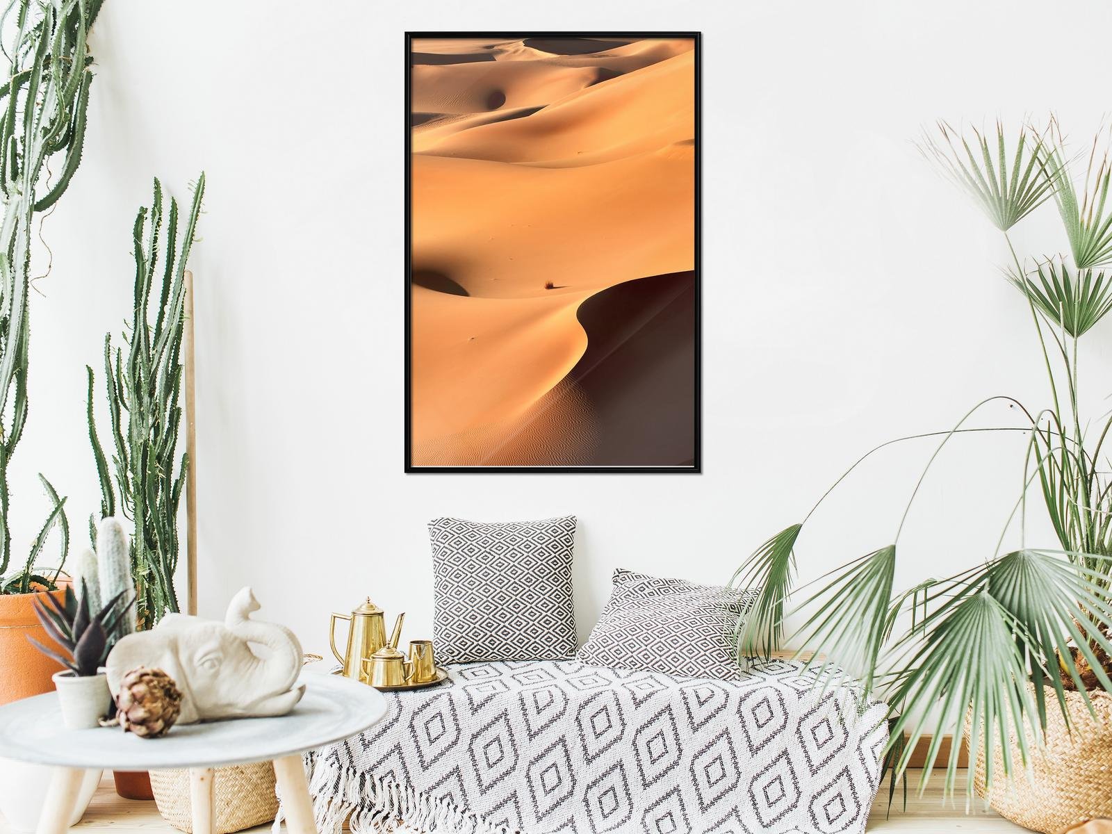 Poster du paysage désertique
