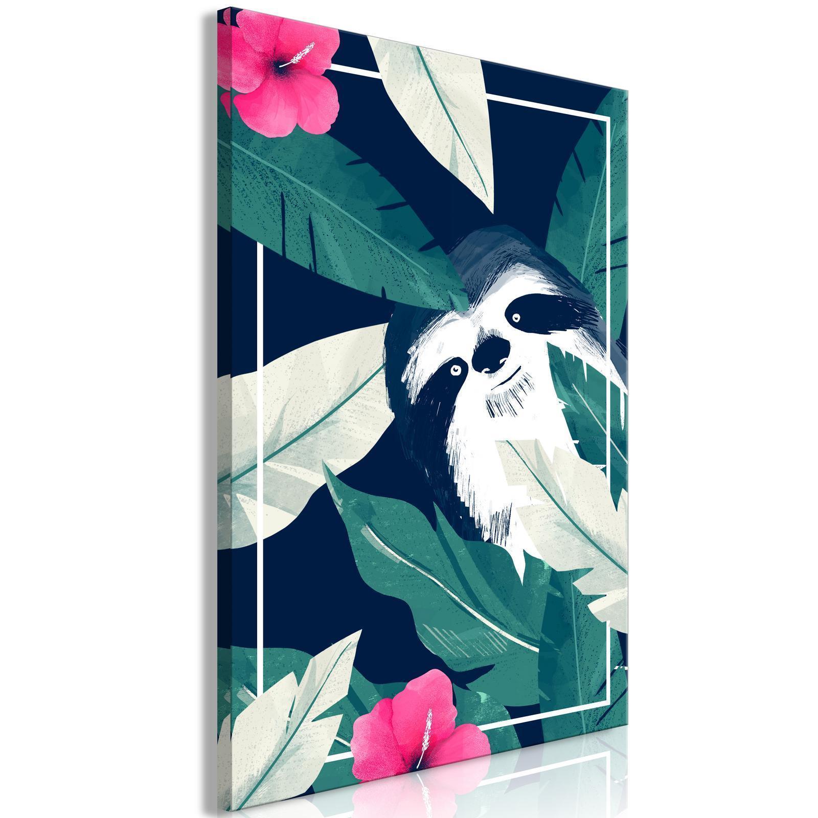 Tableau - Sloth in the Tropics (1 Part) Vertical