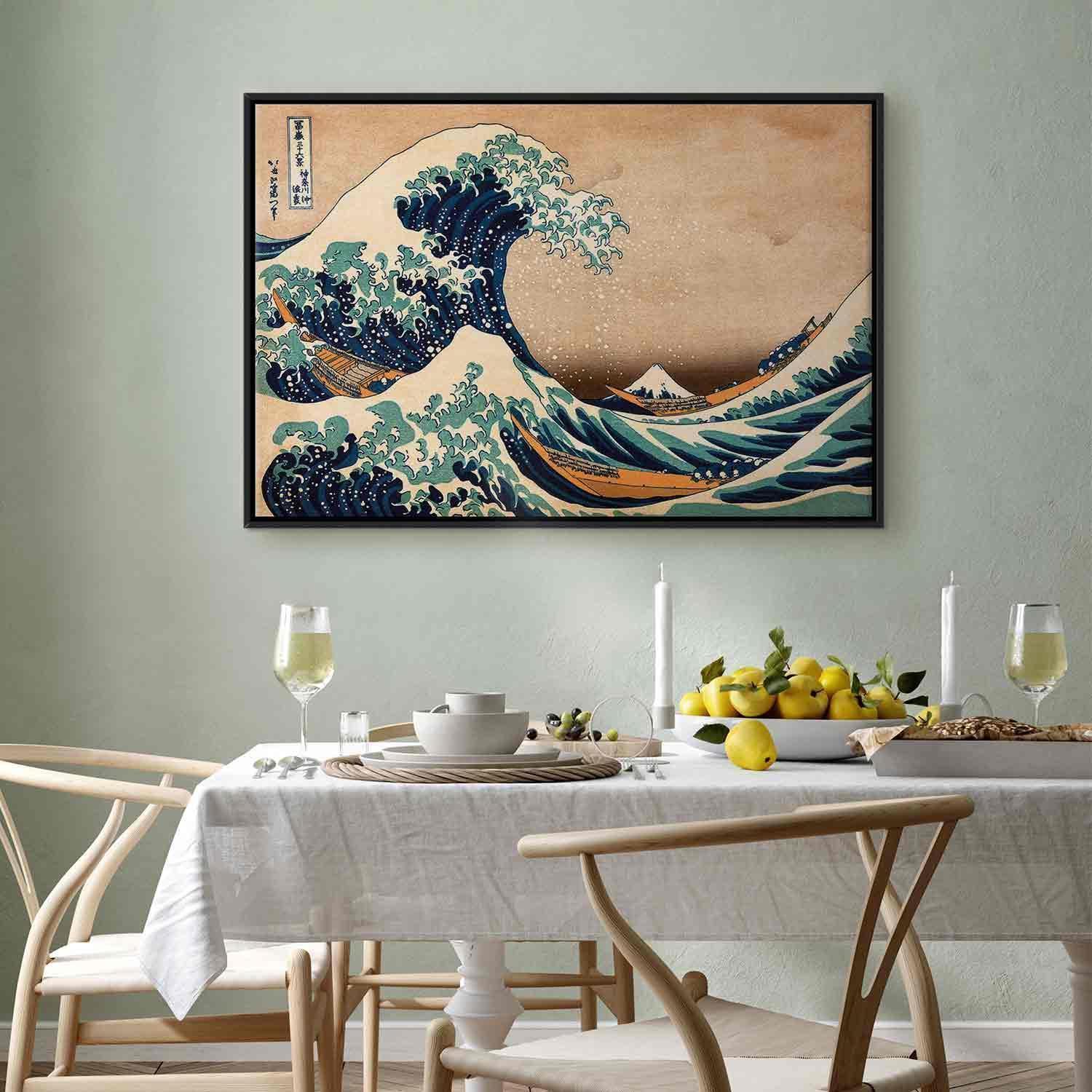 Tableau - The Great Wave off Kanagawa (Reproduction)