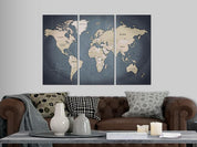 Tableau en liège - Anthracitic World