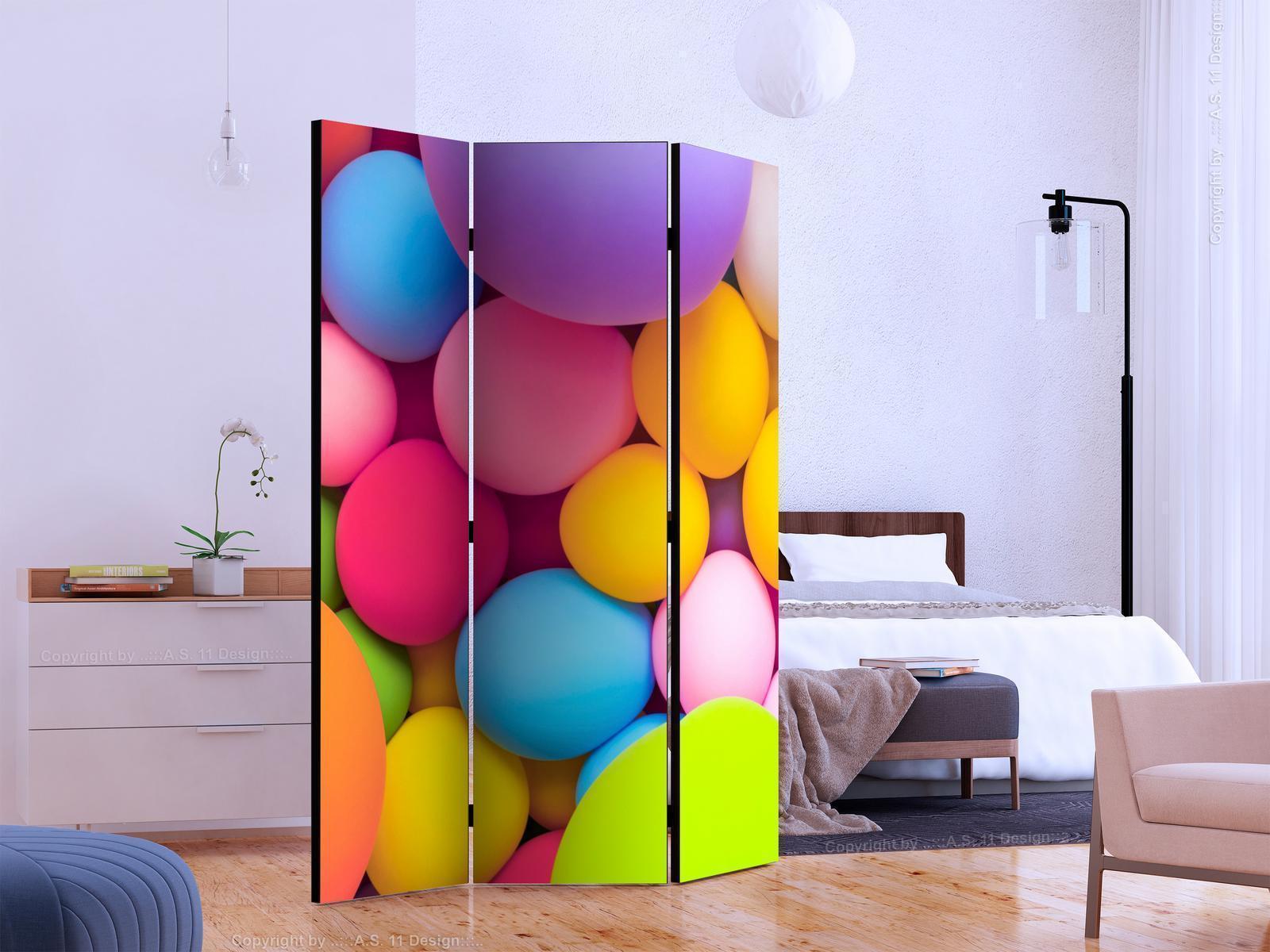 Paravent - Colourful Balls