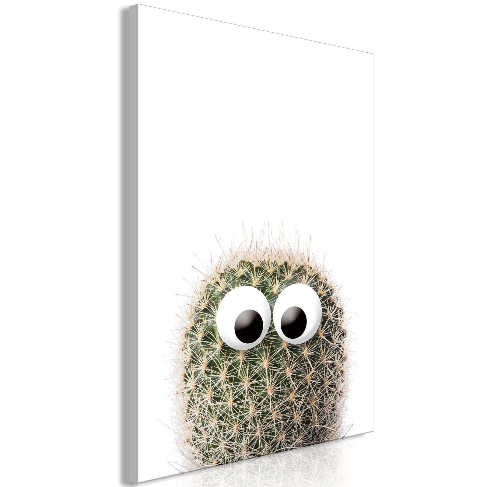 Tableau - Cactus With Eyes (1 Part) Vertical