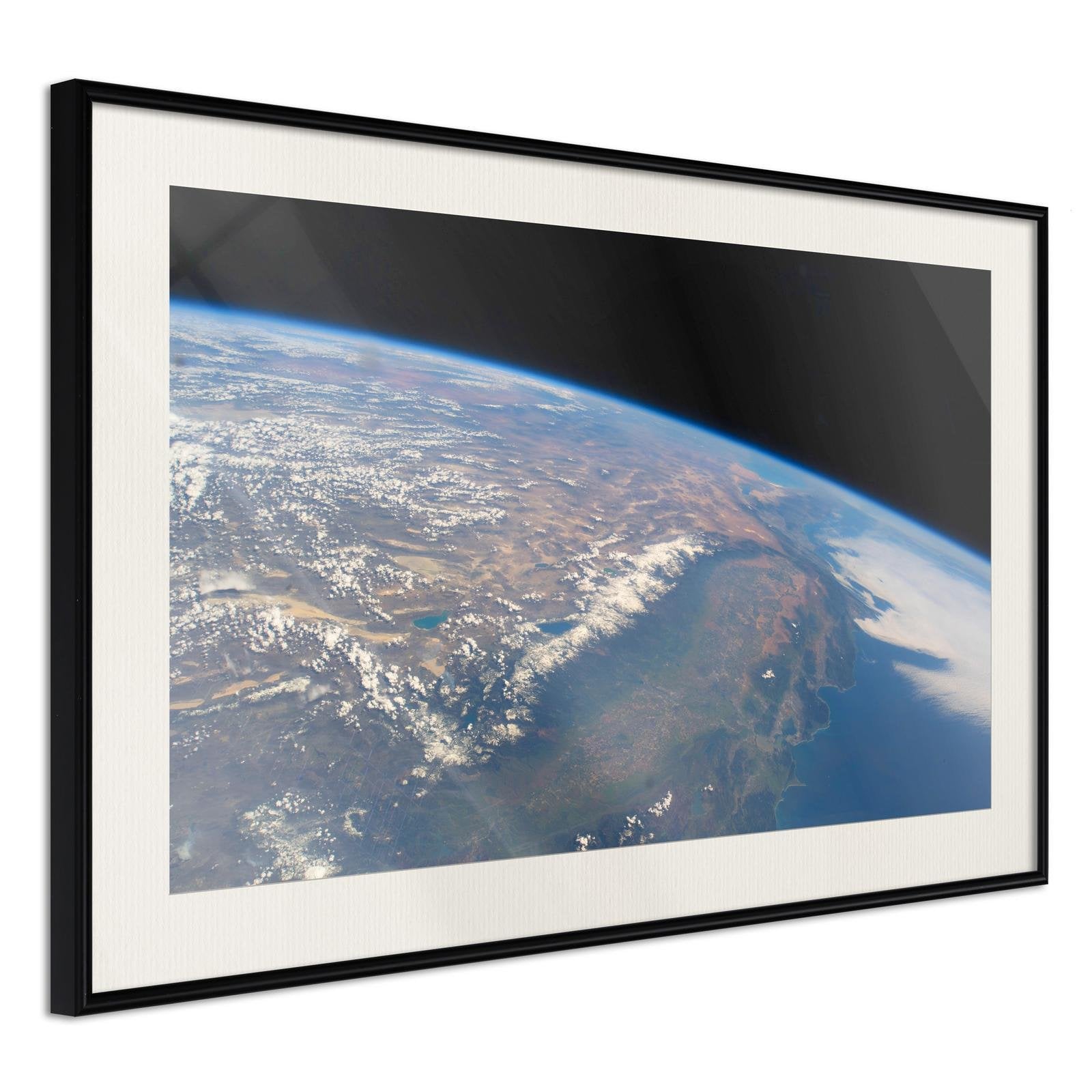 Poster Terre vue de l'espace