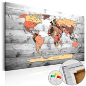 Tableau en liège - Direction World