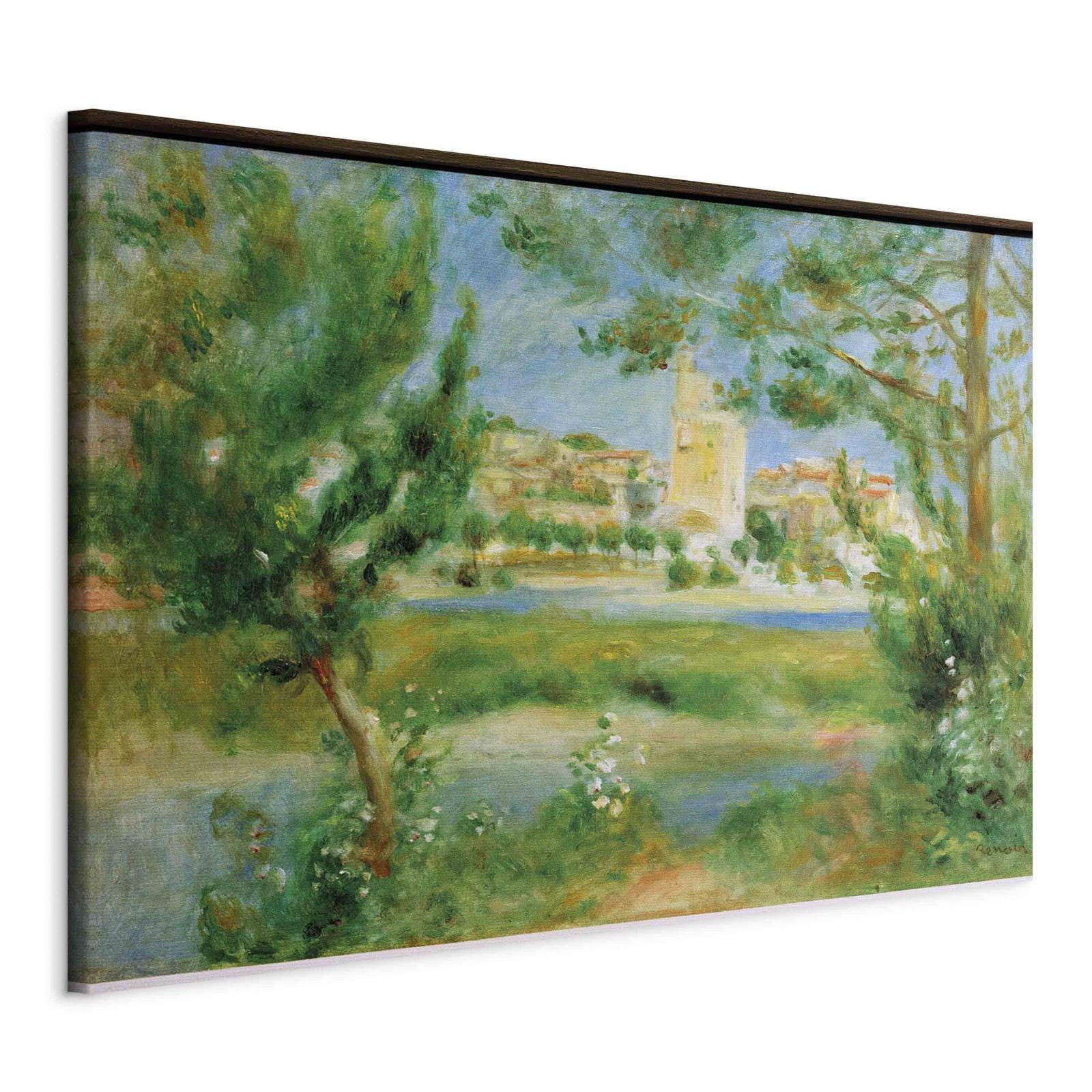 Tableau - Villeneuveles-Avignon (Pierre-Auguste Renoir)