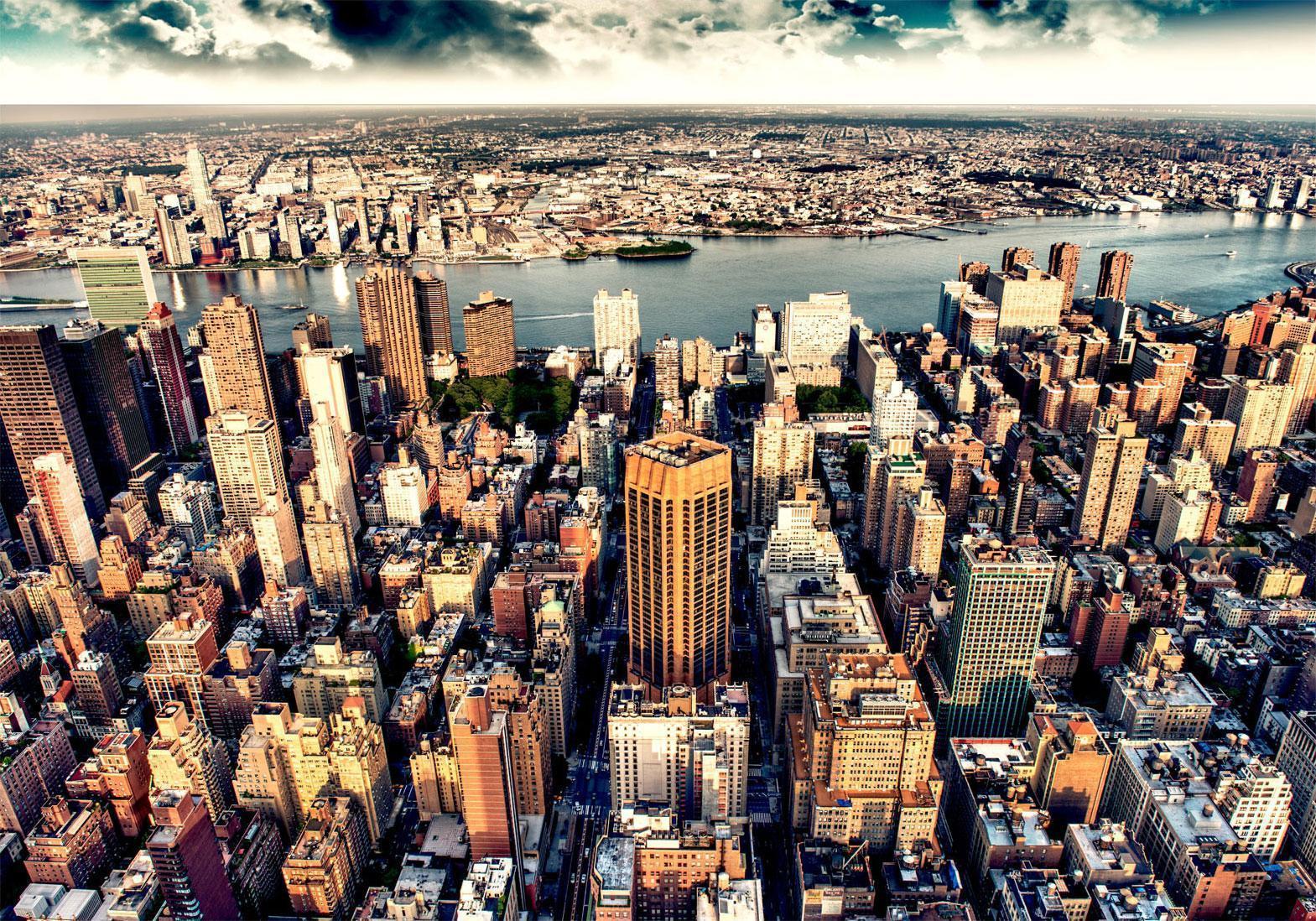 Papier peint - Bird's Eye View of New York