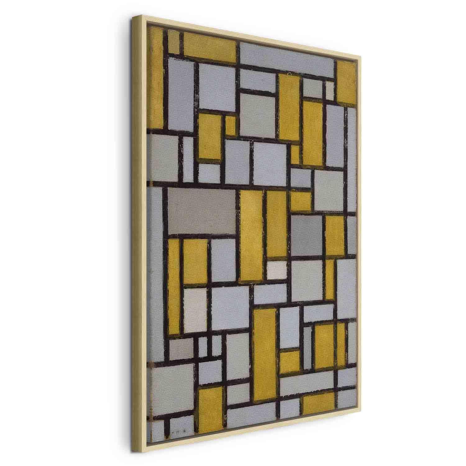 Tableau - Composition with grid 1 (Piet Mondrian)