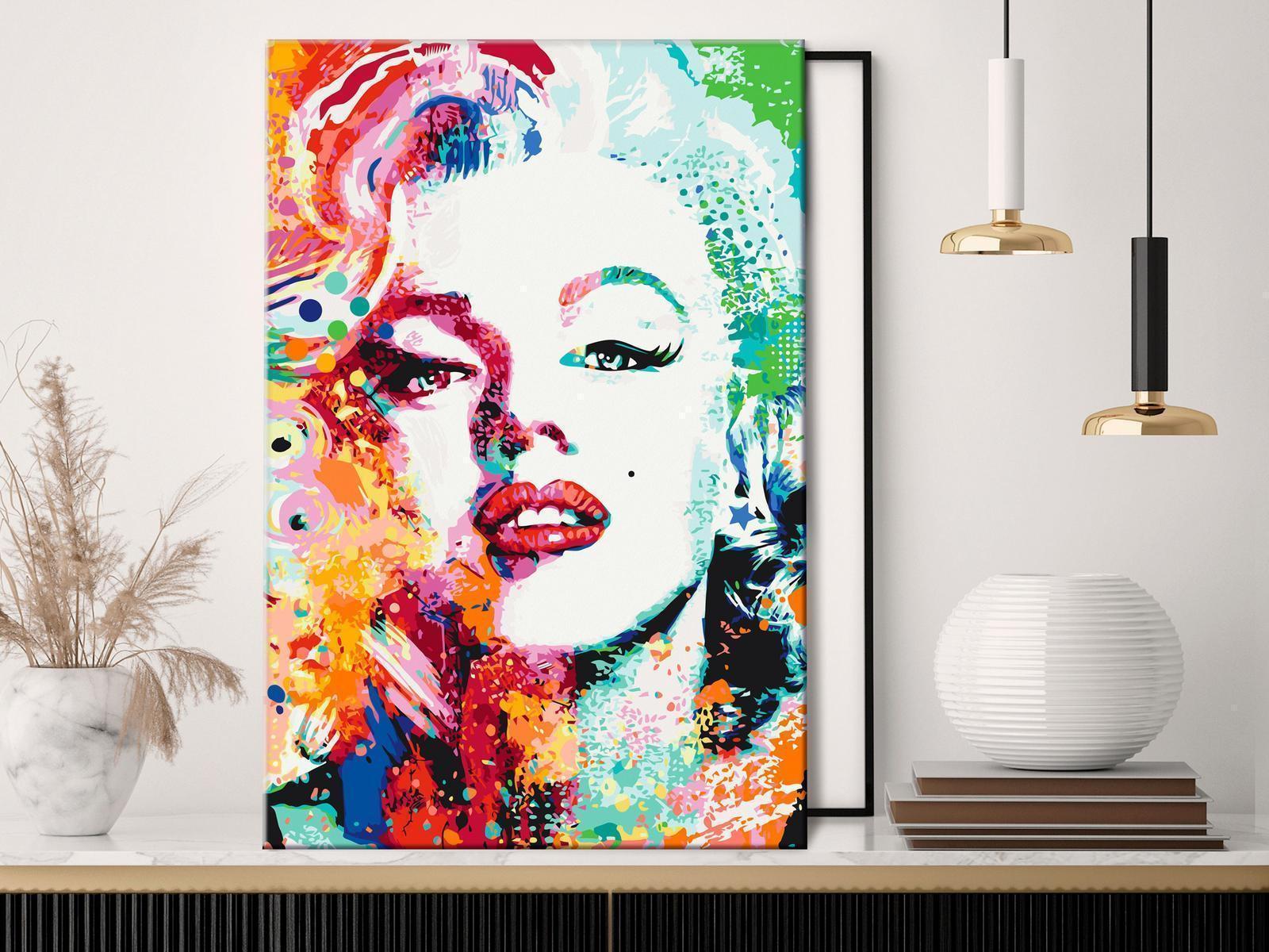 Peinture par numéros - Charming Marilyn