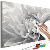 Peinture par numéros - Black & White Flower