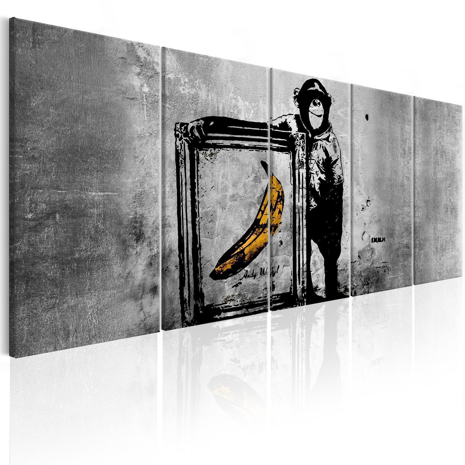 Tableau - Banksy: Monkey with Frame