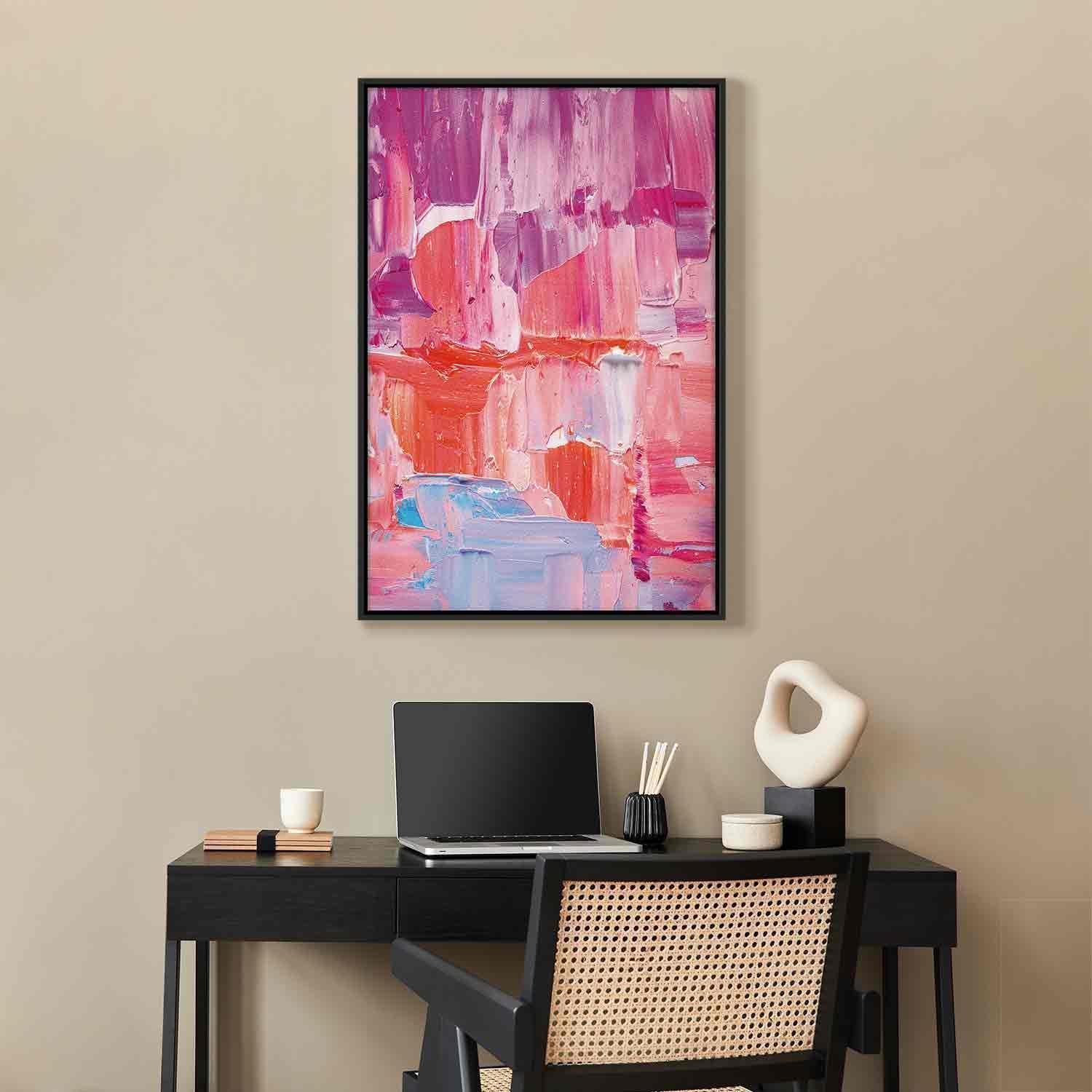 Tableau - Colorful Contrasts - Energetic Color Transitions in Shades of Pink