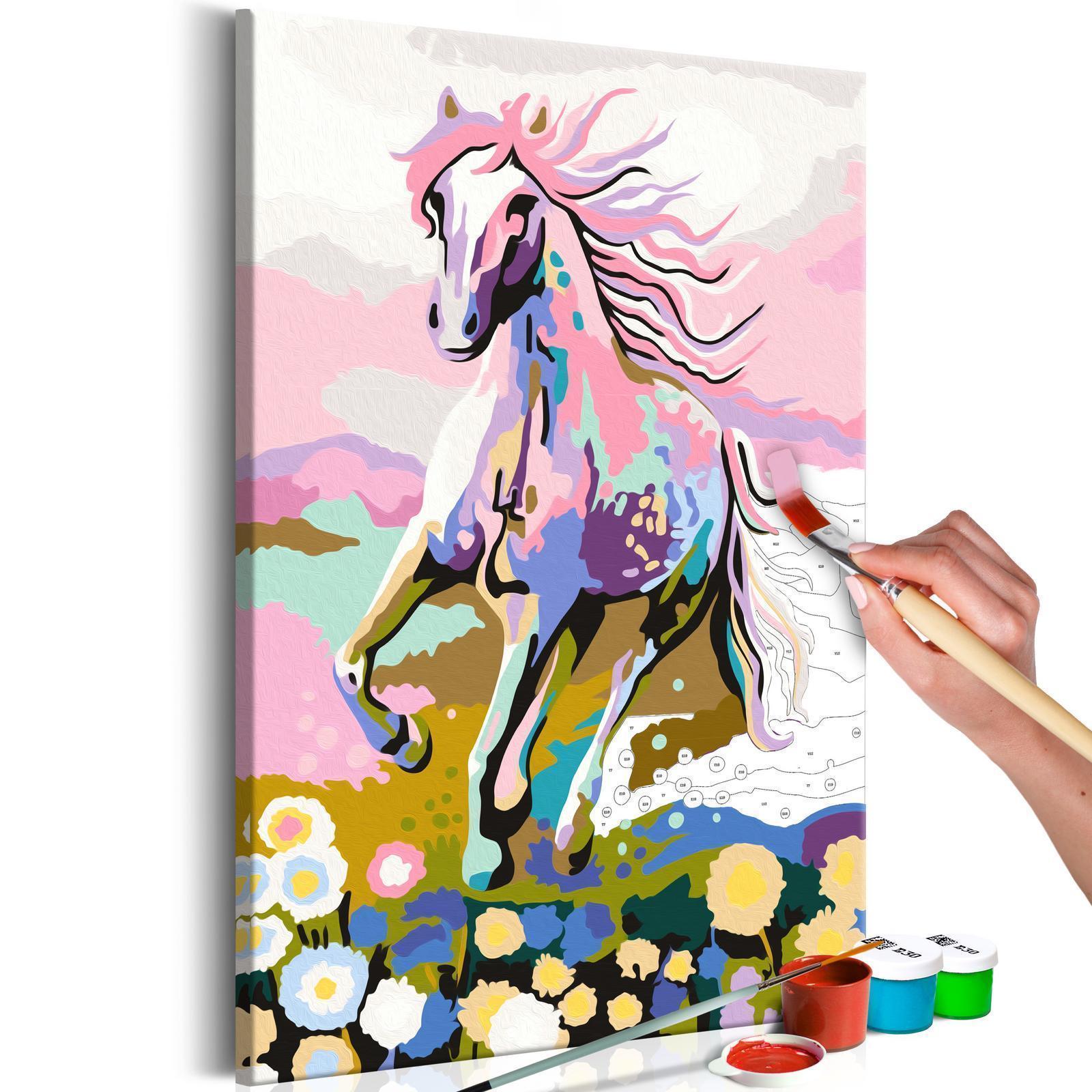 Peinture par numéros - Fairytale Horse