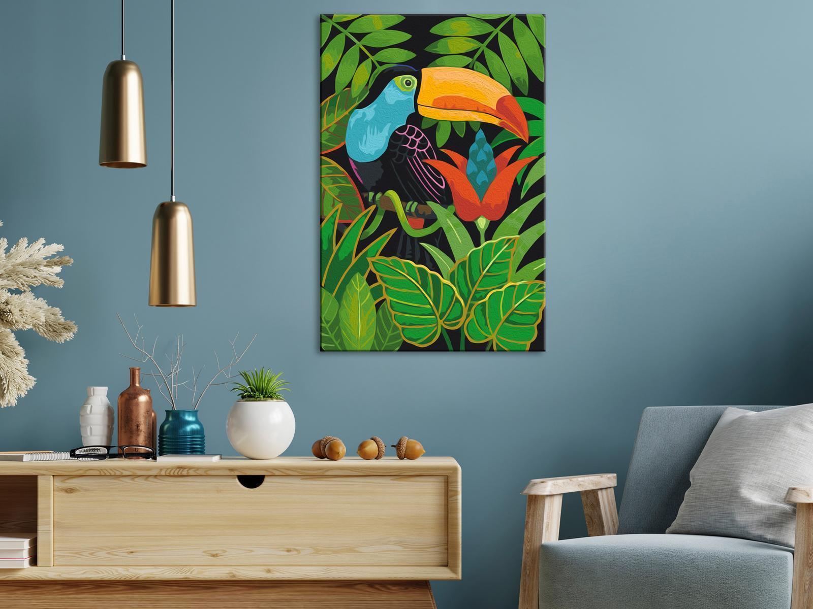 Peinture par numéros - Beautiful Toucan