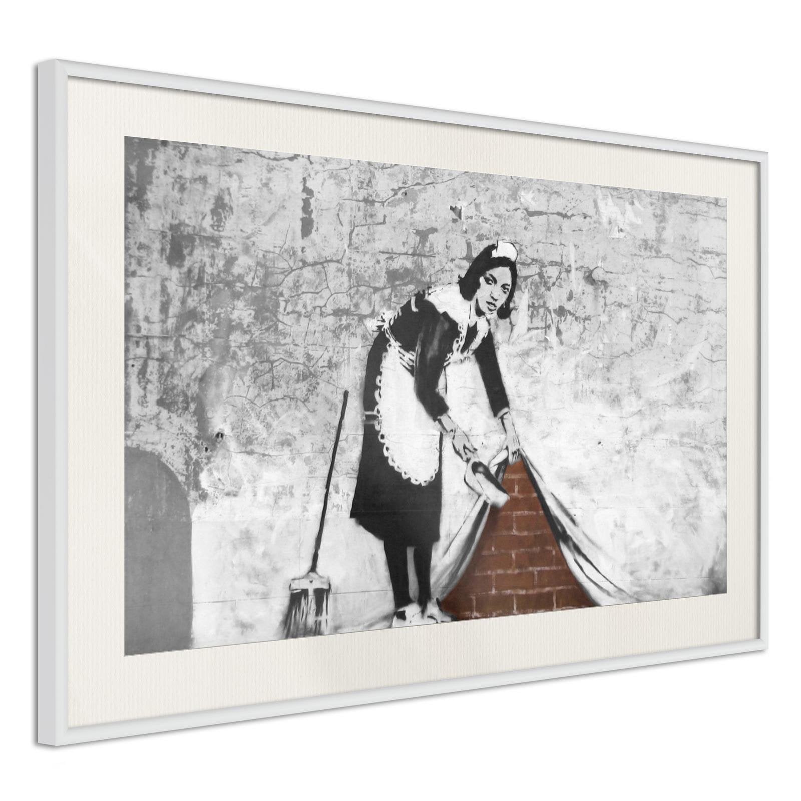 Poster Banksy sweep it under the carpet