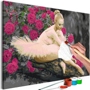 Peinture par numéros - Rose Ballerina