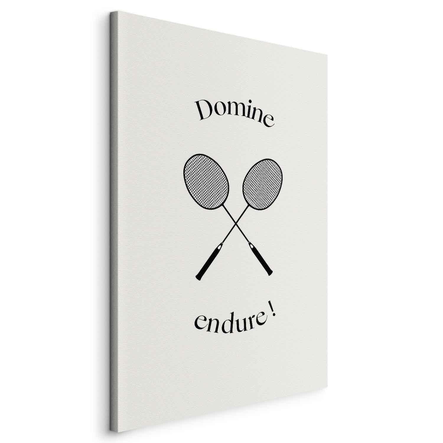 Tableau - Black Badminton Rackets