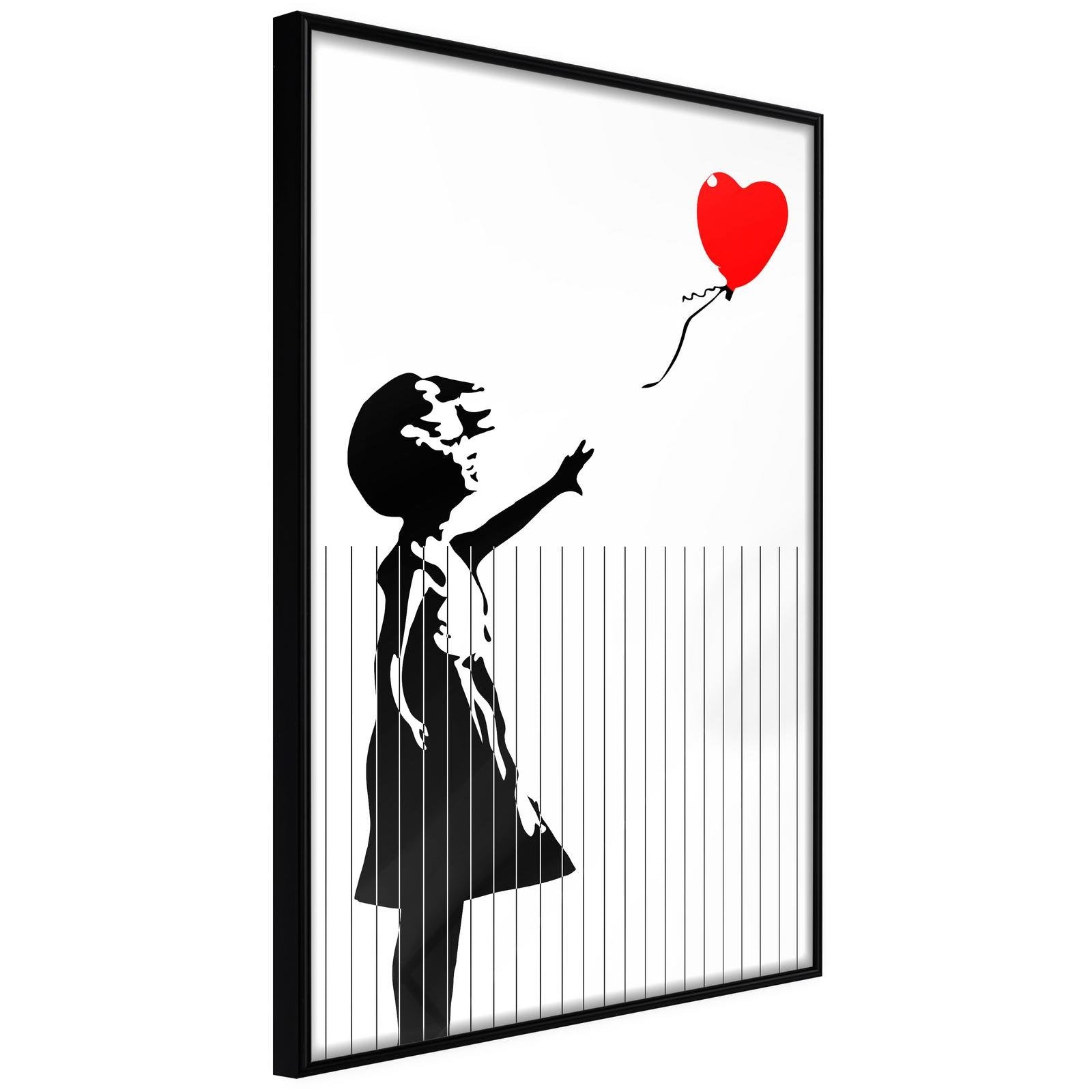 Poster Banksy love is in the bin