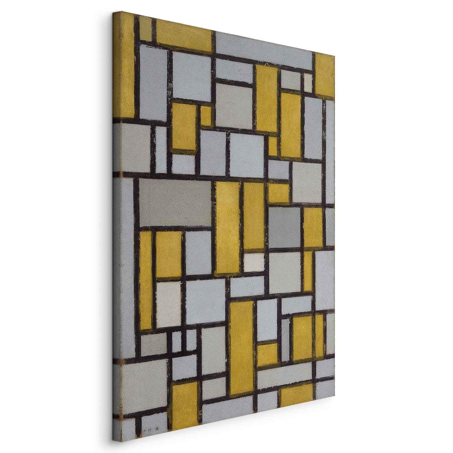 Tableau - Composition with grid 1 (Piet Mondrian)