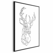 Poster - Geometric Deer