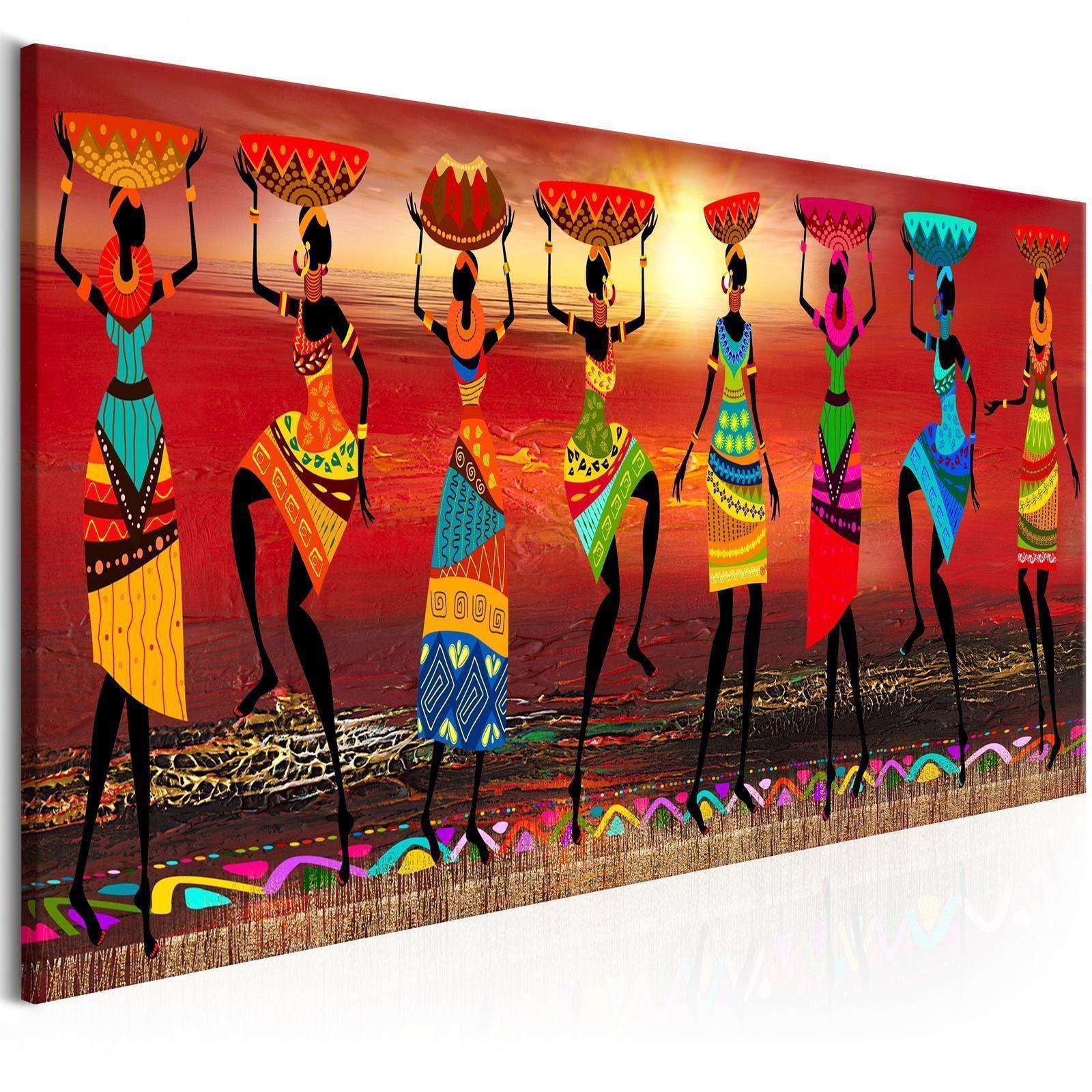 Tableau - African Women Dancing