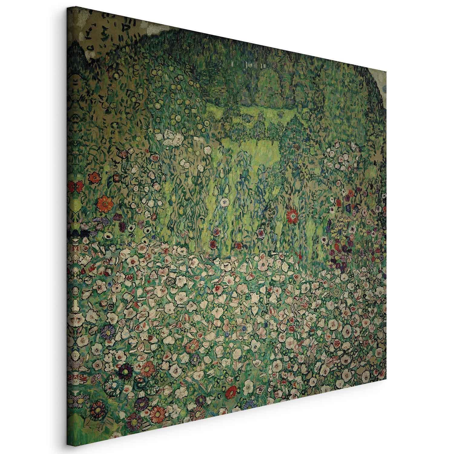 Tableau - Gartenlandschaft mit Bergkuppe (Gustav Klimt)