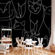 Papier peint - Cat Habits - First Variant
