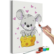 Peinture par numéros - Mouse in Love