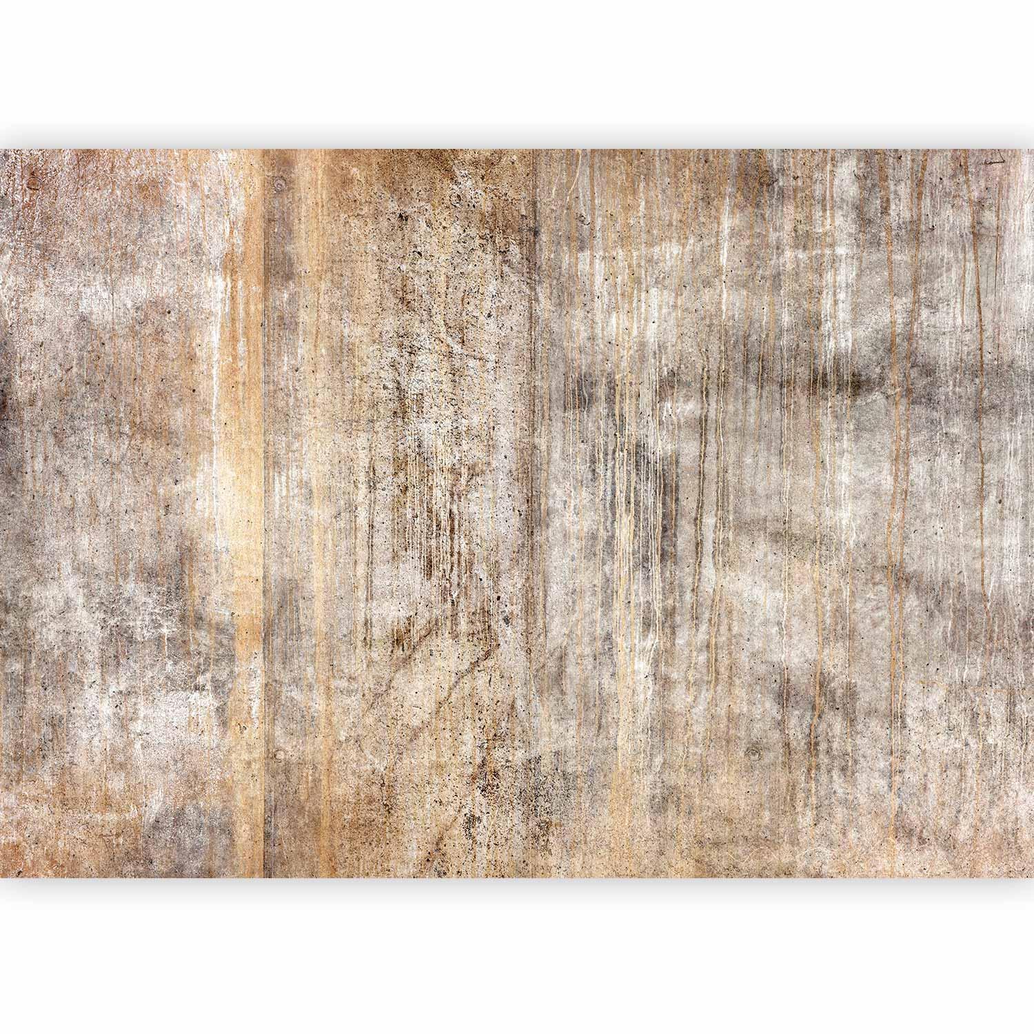 Papier peint - Abstract beige - background with black textured concrete patterns