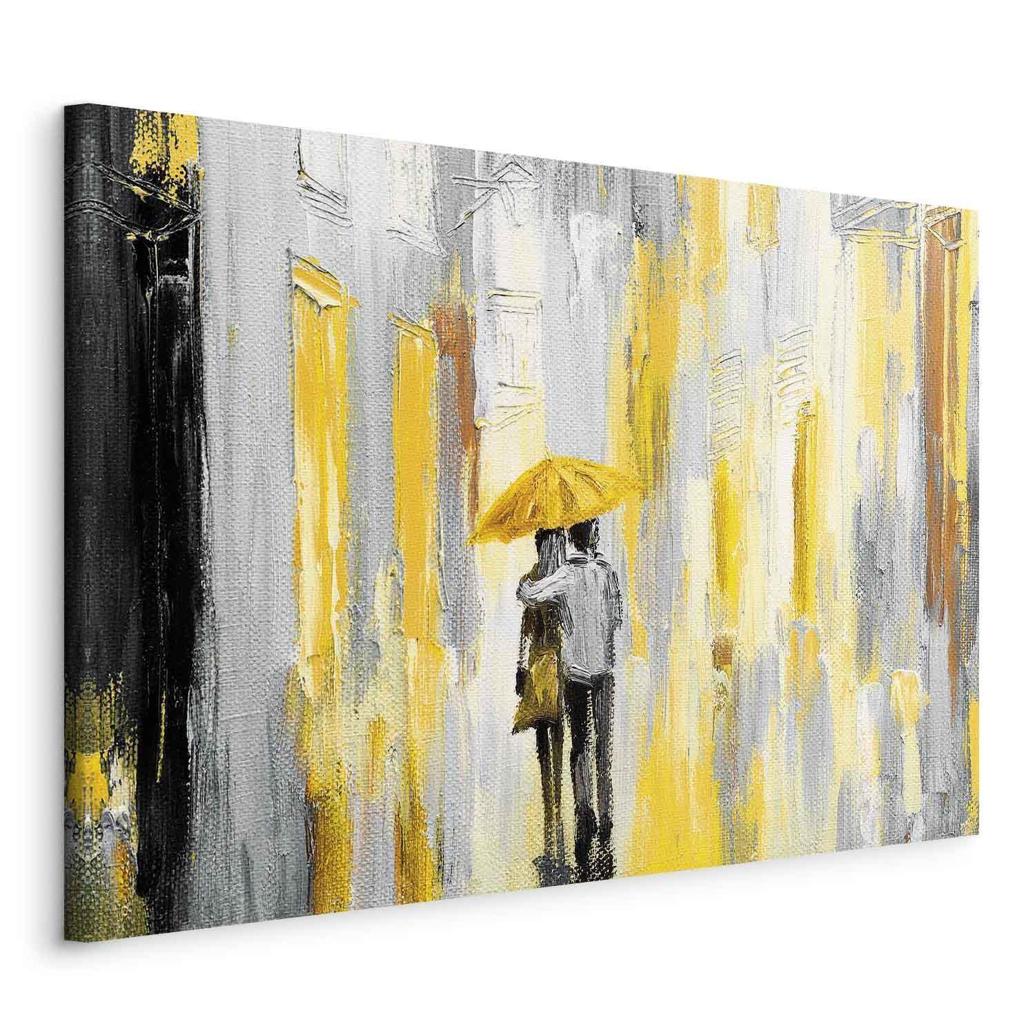 Tableau - Umbrella in Love (1 Part) Wide Yellow