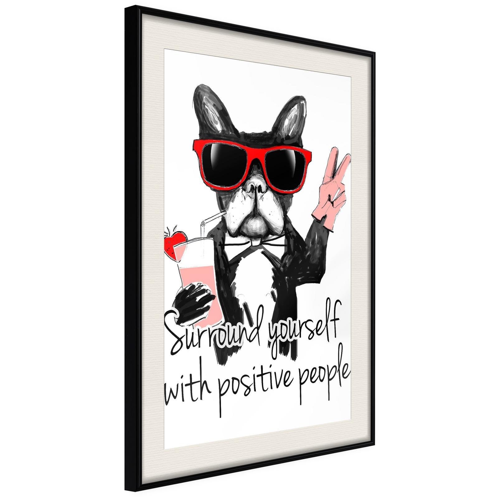 Poster Bulldog cool
